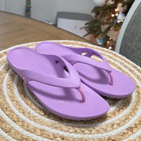 Crocs Womans Kadee II In Orchid, Size 7 - Picture 3 of 6